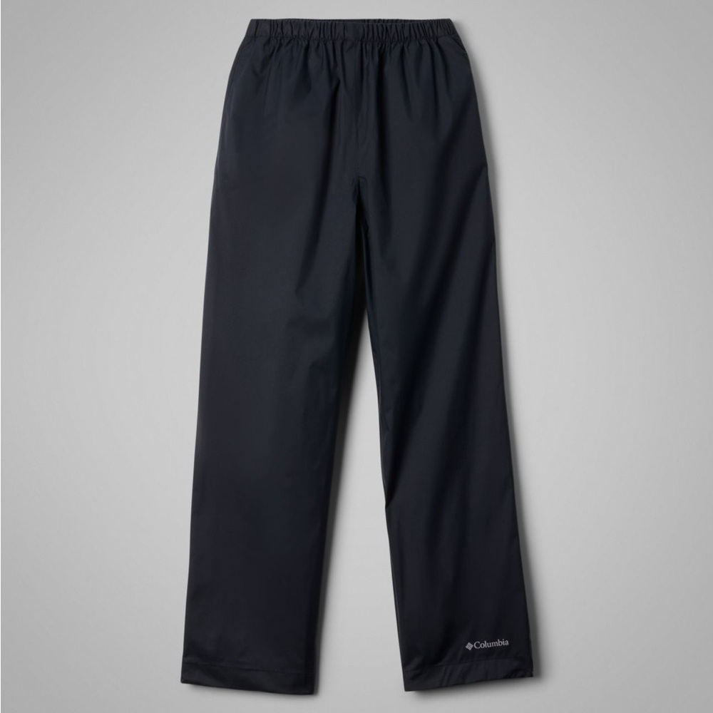 Columbia Sportswear Kids' Trail Adventure II Black Athletic Track Pants Medium
